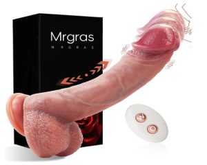 Mrgras প্রিমিয়াম লিকুইড সিলিকন থ্রাস্টিং ডিলডো ভাইব্রেটর  রিমোট কন্ট্রোলযুক্ত অ্যাডভান্সড সেক্স টয়